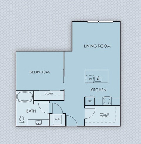 Tempo PDX Apartments B3 Floor Plan